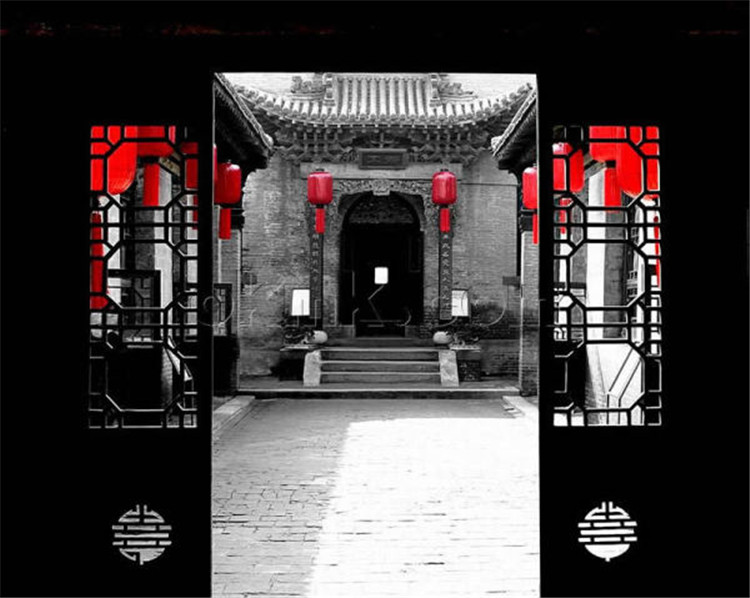 古建筑家佳樂文學(xué)精致古門欣賞