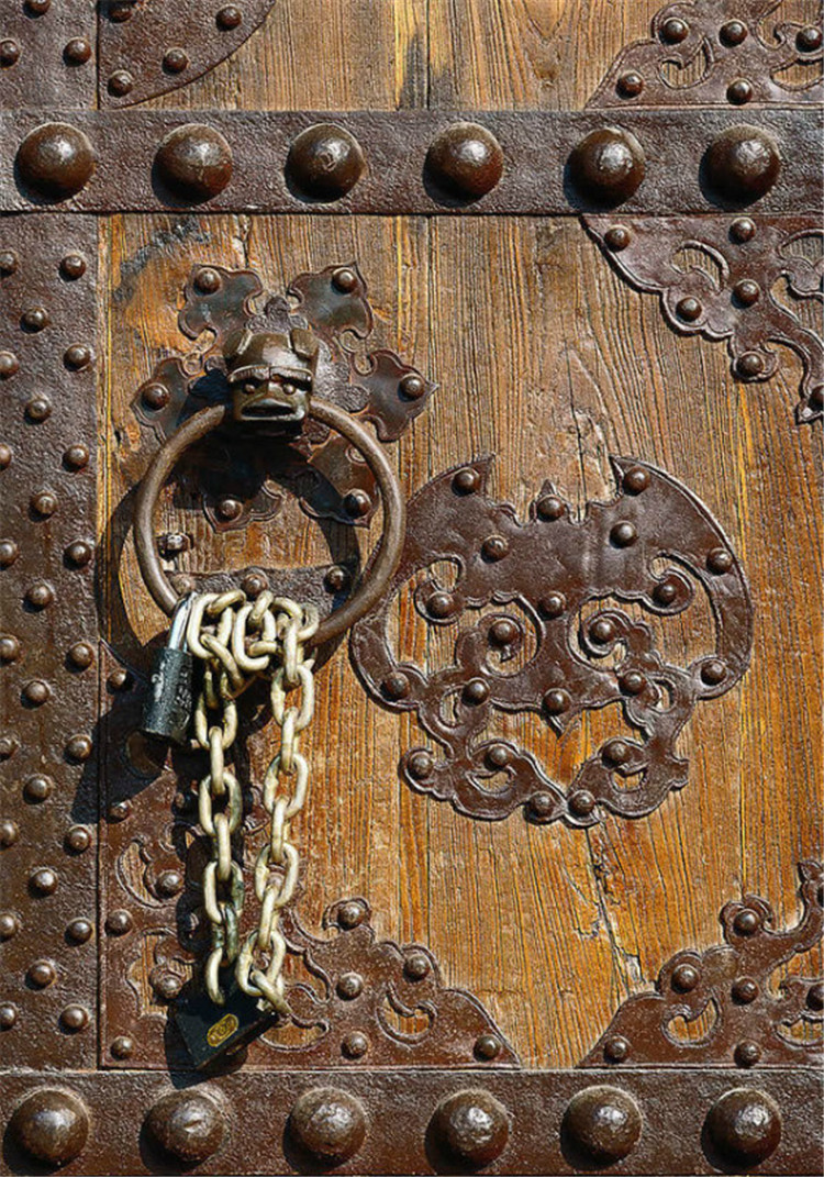 古建筑家佳樂文學(xué)精致古門欣賞