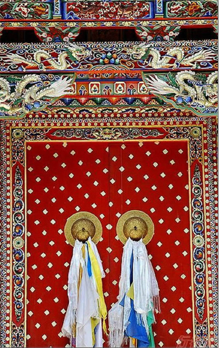 古建筑家佳樂文學(xué)精致古門欣賞