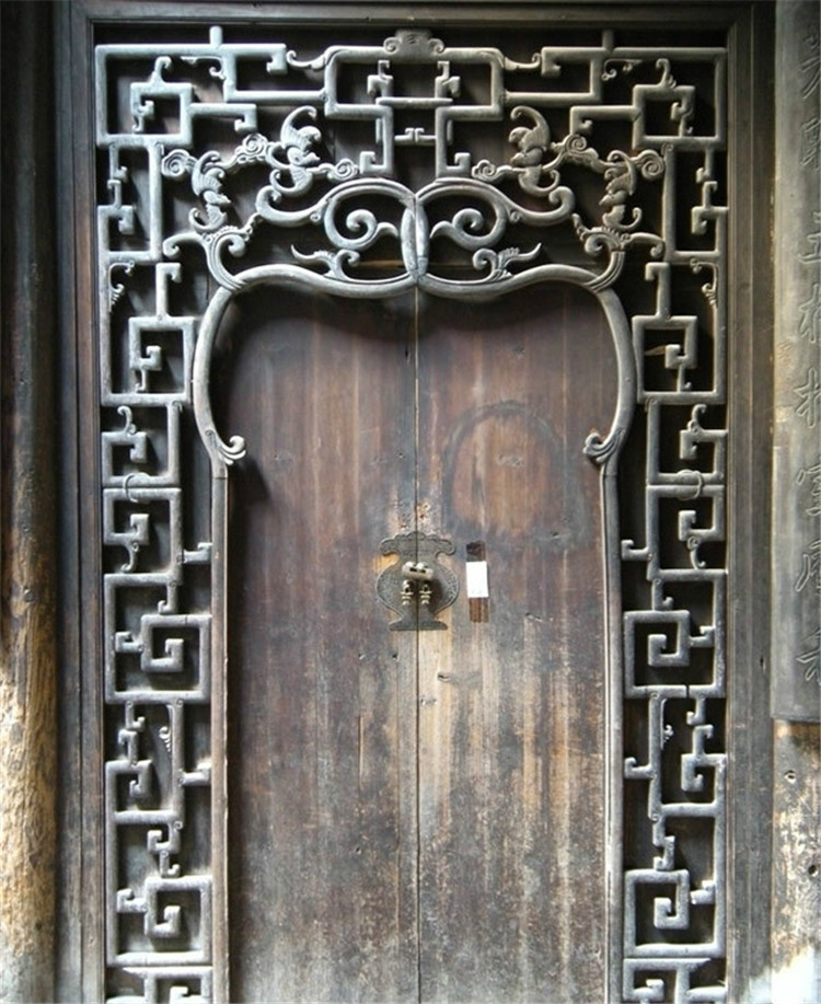 古建筑家佳樂文學(xué)精致古門欣賞