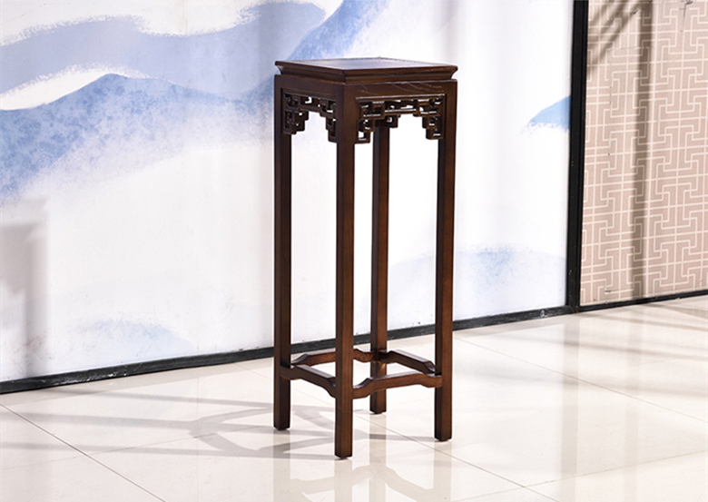 新中式仿古實(shí)木羅漢床布藝沙發(fā)組合