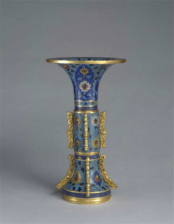 故宮博物館藏元明清掐絲琺瑯，景泰藍(lán)