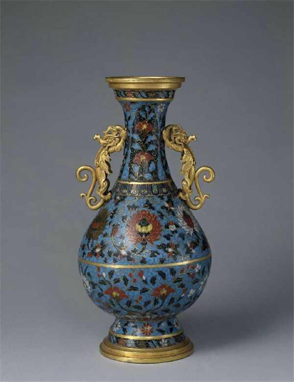 故宮博物館藏元明清掐絲琺瑯，景泰藍(lán)