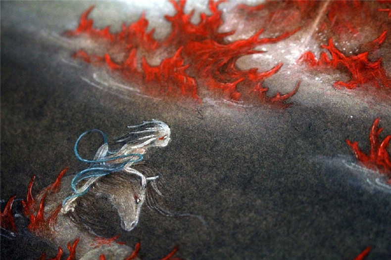 杉澤《天瀑.海童》家佳樂文學插畫欣賞