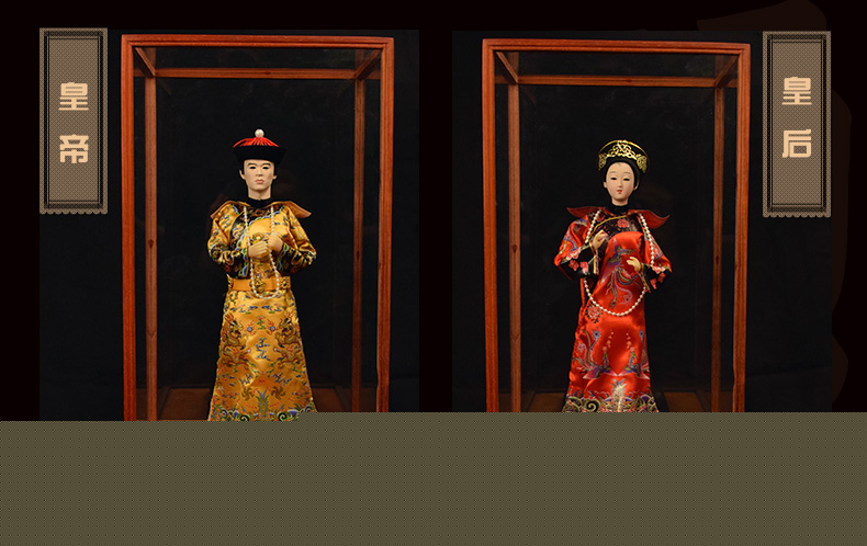 傳統(tǒng)手工工藝泥塑戲曲京劇人偶