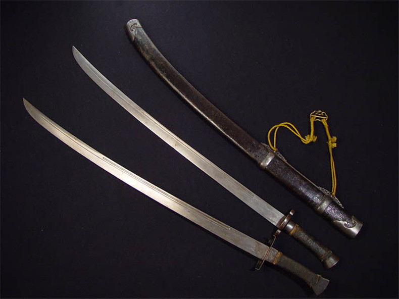 繡春刀、唐刀與雁翎刀（繡春刀兵器圖片)