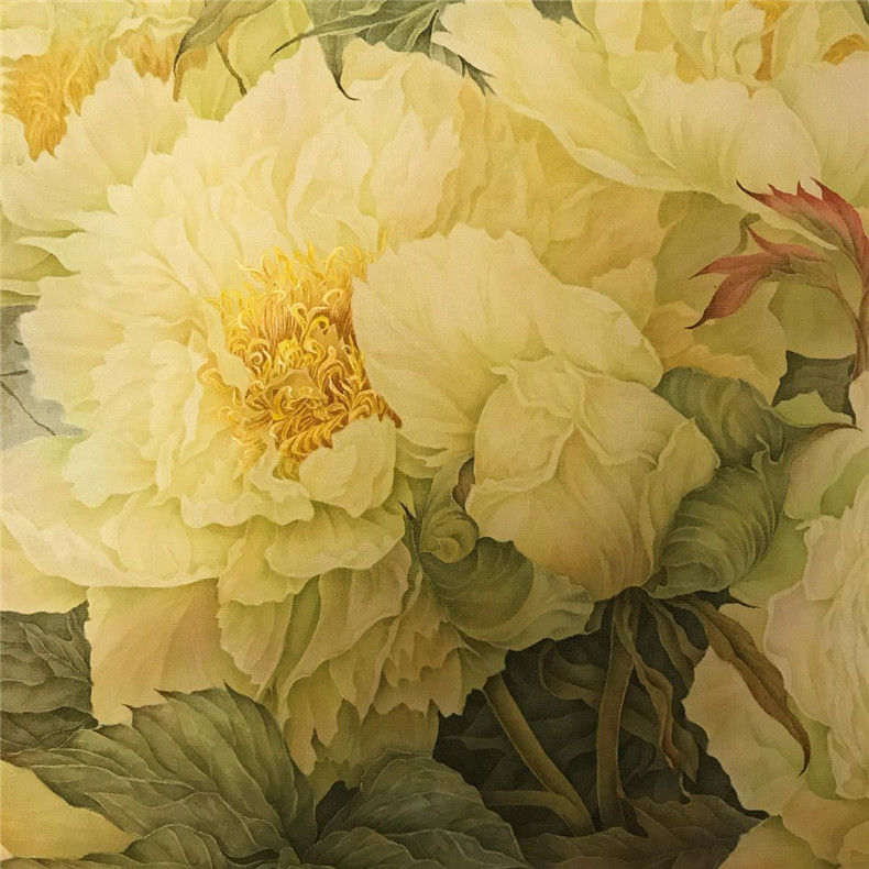 富貴平安，國色天香牡丹國畫欣賞