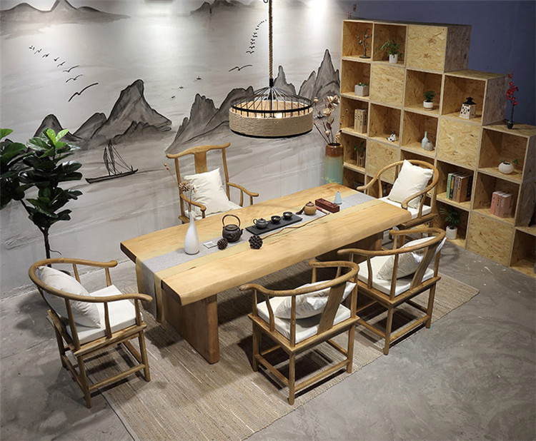 茶桌椅組合仿古簡(jiǎn)約功夫茶臺(tái)