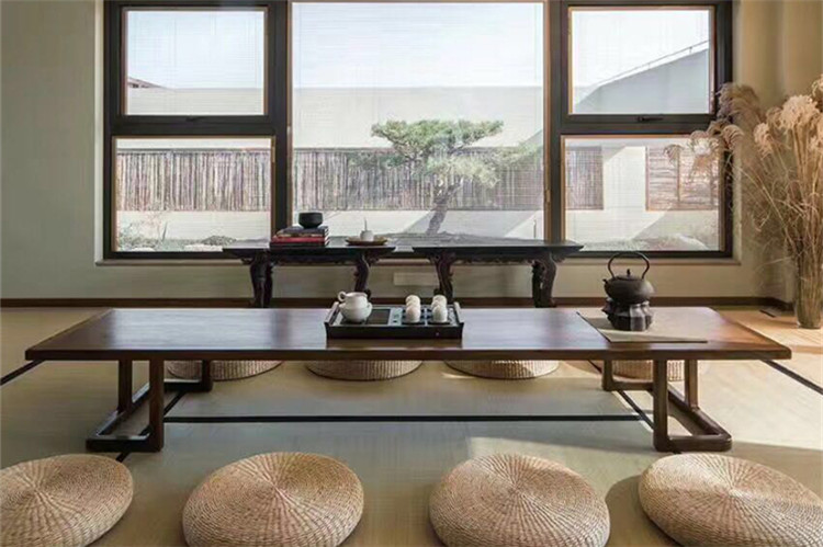 新中式茶臺(tái)簡約禪意茶藝桌