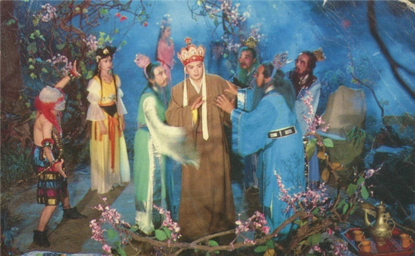 老版《西游記》攝影，美如畫的劇照