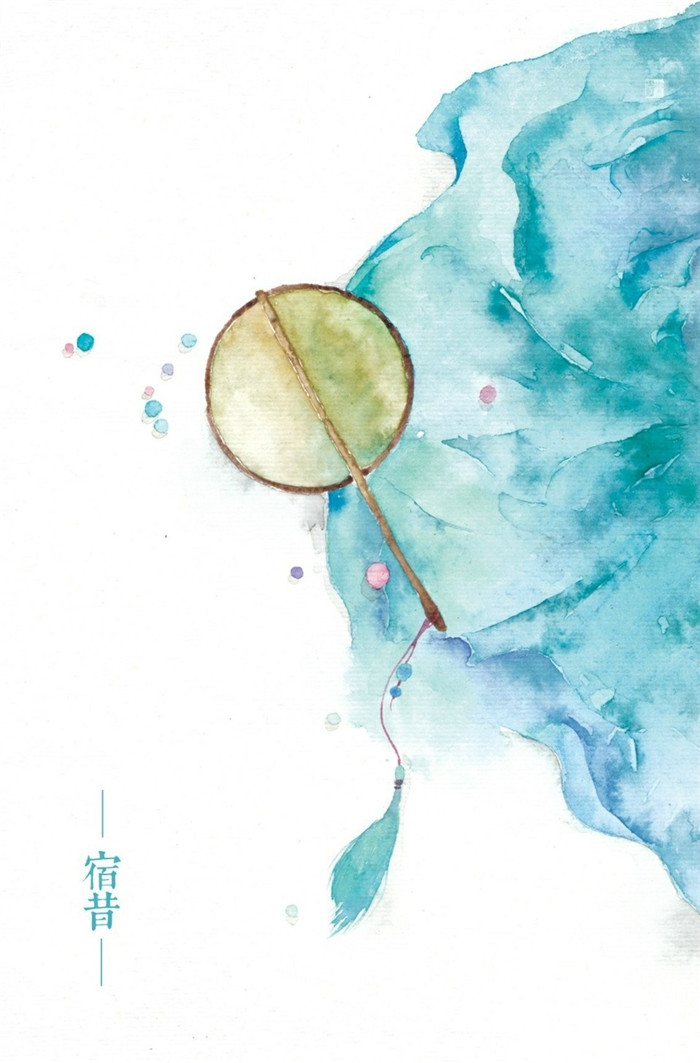 古風唯美風景插畫