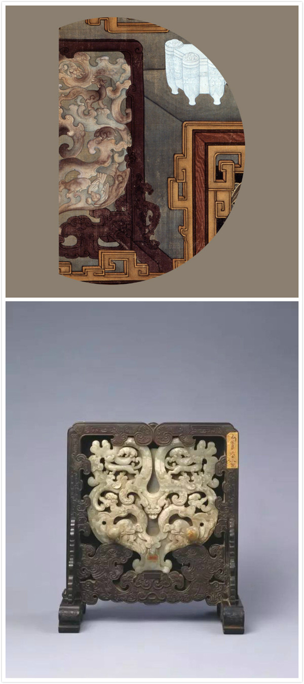 古代精美文物畫像與實(shí)物