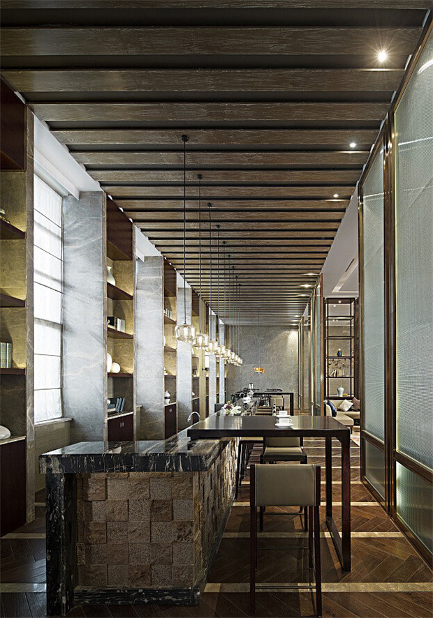 中式風格裝修設(shè)計蘭橋公館