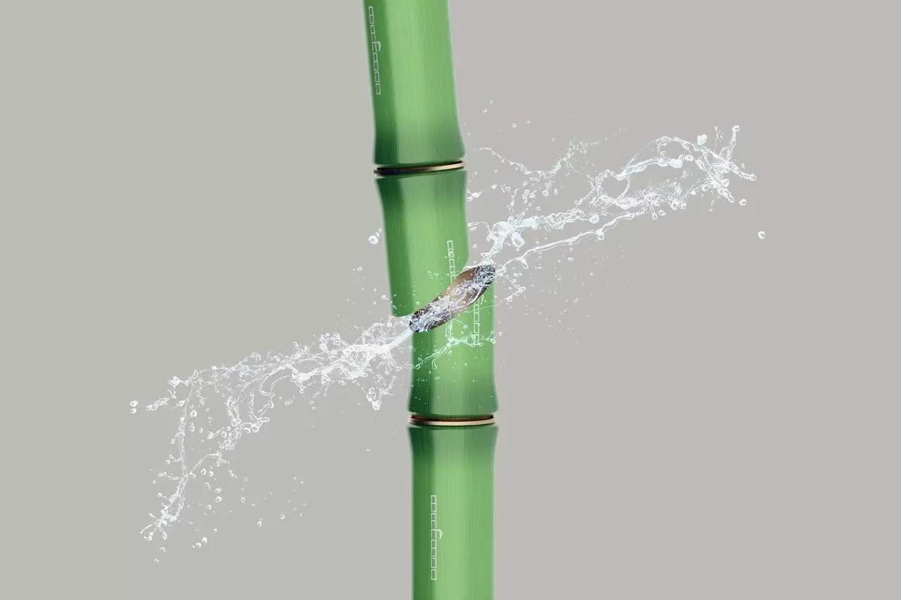 創(chuàng)意清涼的竹子易拉罐飲料包裝設計