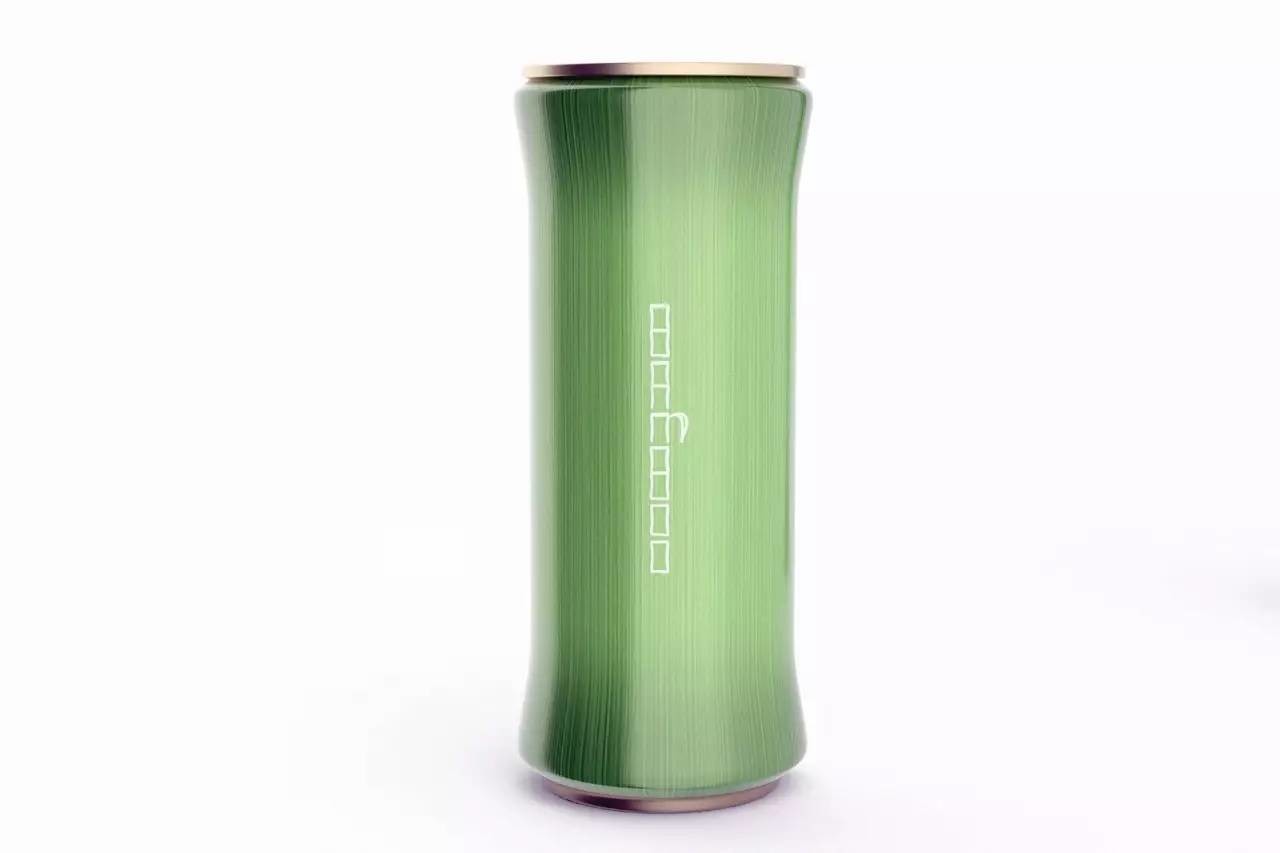 創(chuàng)意清涼的竹子易拉罐飲料包裝設計