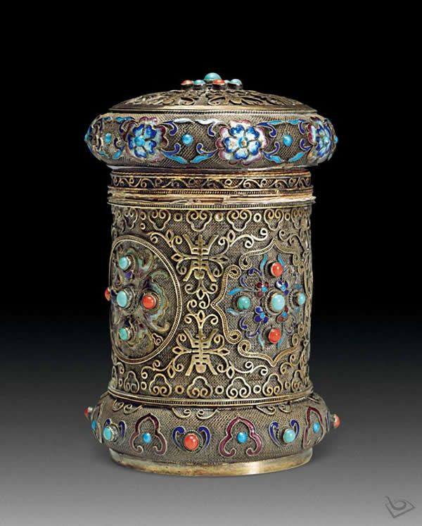 中國(guó)傳統(tǒng)工藝品工藝——燒藍(lán)