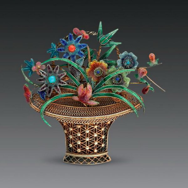 中國(guó)傳統(tǒng)工藝品工藝——燒藍(lán)