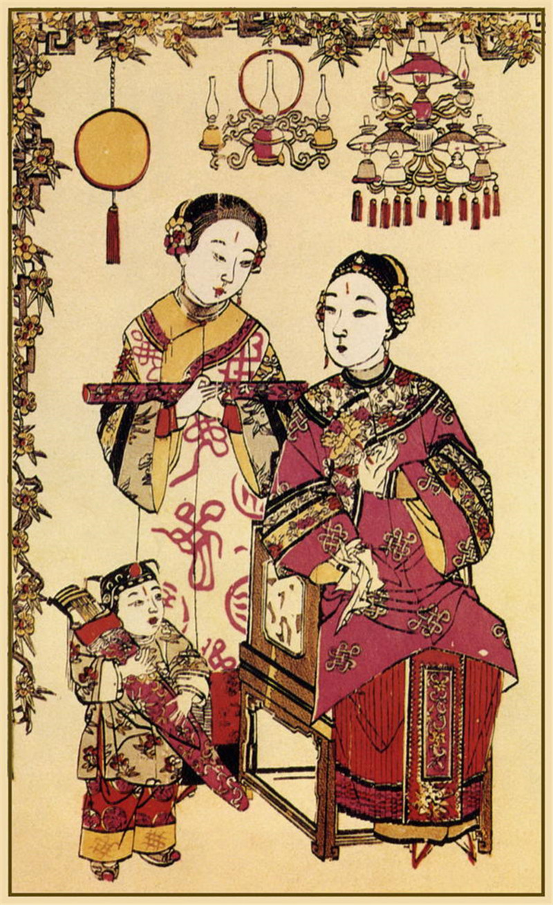 中國傳統(tǒng)精美年畫作品欣賞