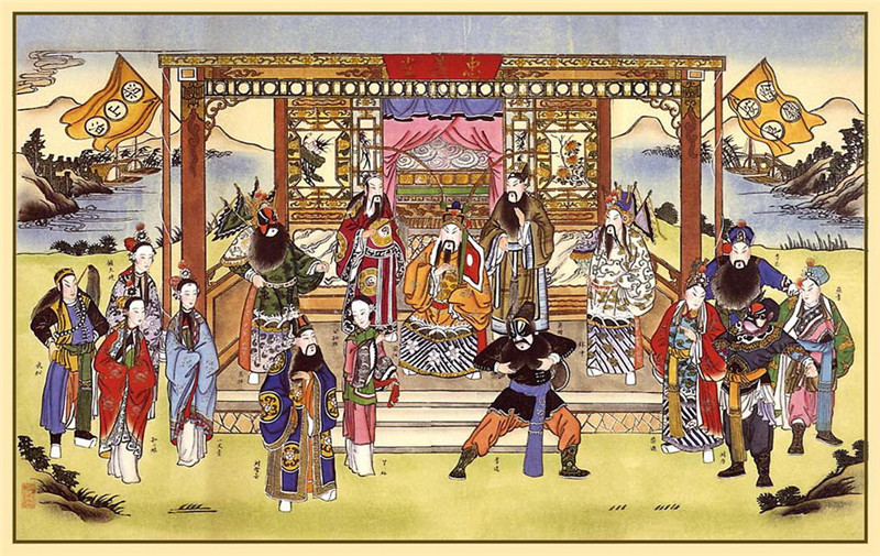 中國傳統(tǒng)精美年畫作品欣賞