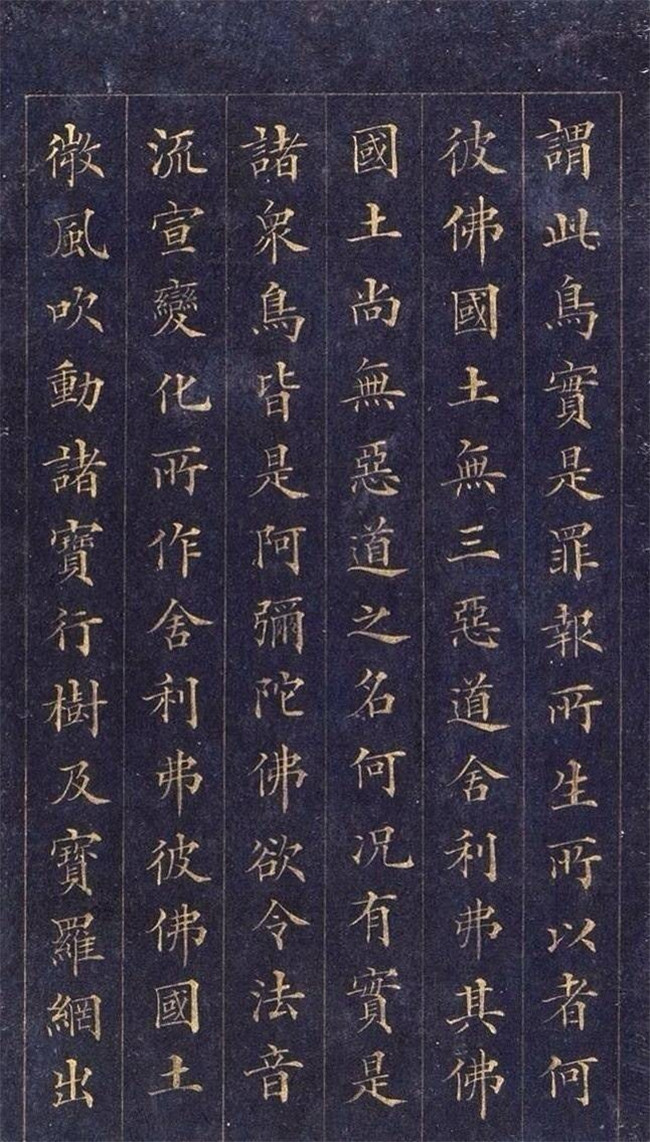 林則徐楷書(shū)《無(wú)量壽經(jīng)》欣賞