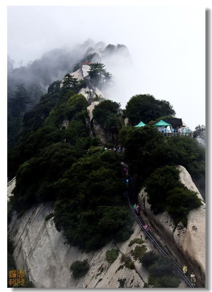 雄偉華山風景攝影欣賞