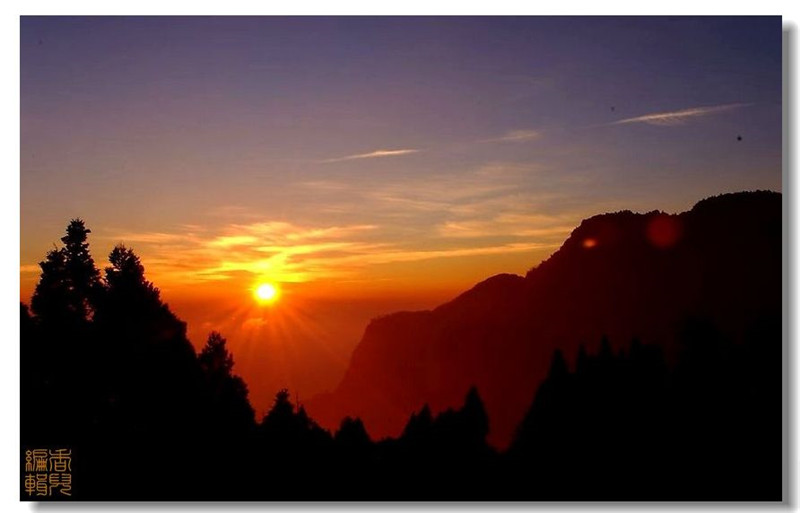 臺灣阿里山風光攝影欣賞