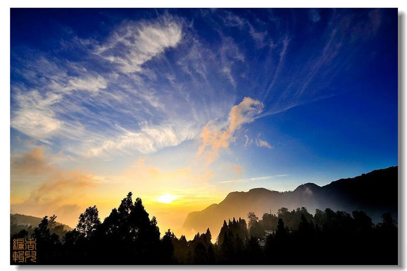 臺灣阿里山風光攝影欣賞