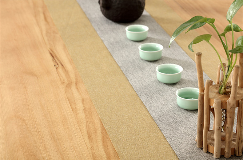 復古純實木茶桌椅組合，仿古簡約功夫茶臺