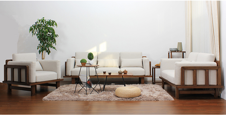 老榆木實(shí)木沙發(fā)，中式家居簡(jiǎn)約風(fēng)