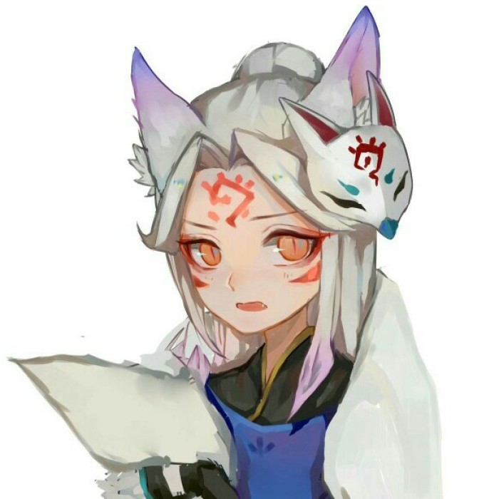 陰陽(yáng)師大天狗和妖狐古風(fēng)頭像，男生頭像帥氣