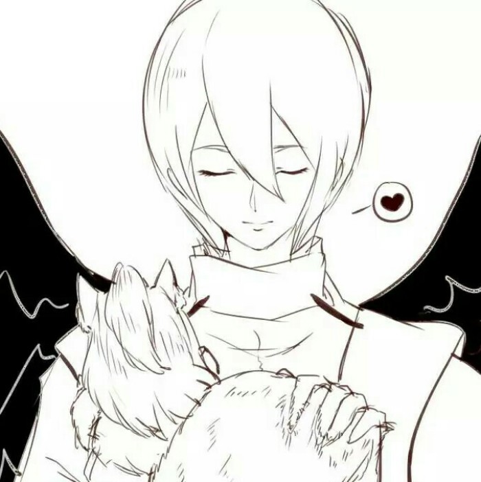 陰陽(yáng)師大天狗和妖狐古風(fēng)頭像，男生頭像帥氣