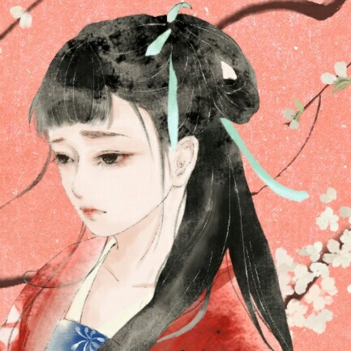 柔美淡雅女子古風(fēng)頭像，古典女子qq頭像