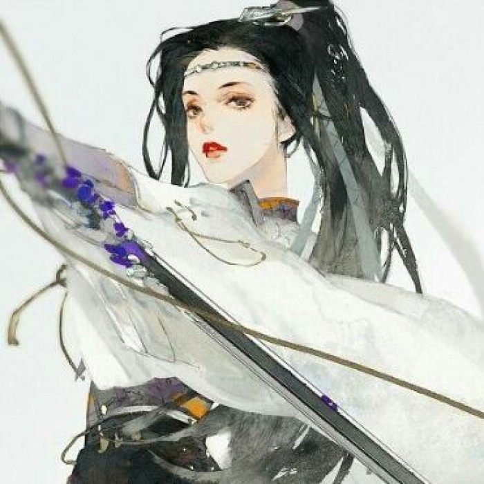 霸氣家佳樂文學(xué)女子頭像，女生古風(fēng)頭像