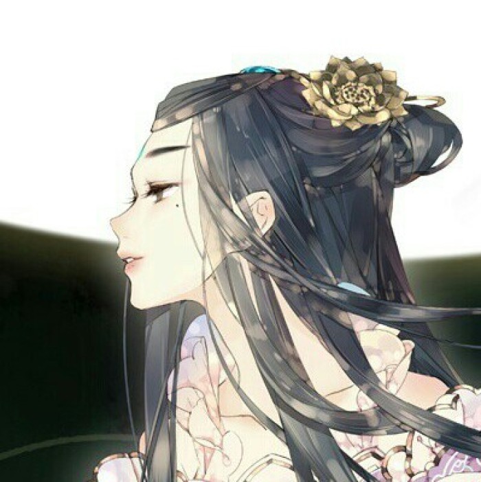 動(dòng)漫古風(fēng)女子閨蜜頭像，好姐妹qq頭像