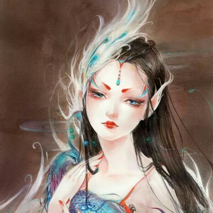 古風妖精唯美頭像，妖以惑眾生
