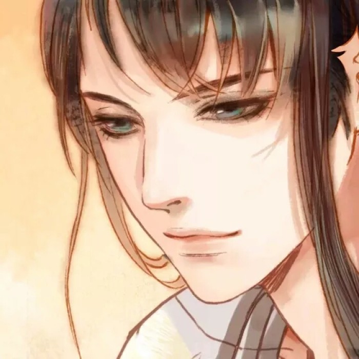 男子英氣古風(fēng)動(dòng)漫頭像，溫潤(rùn)男生qq頭像