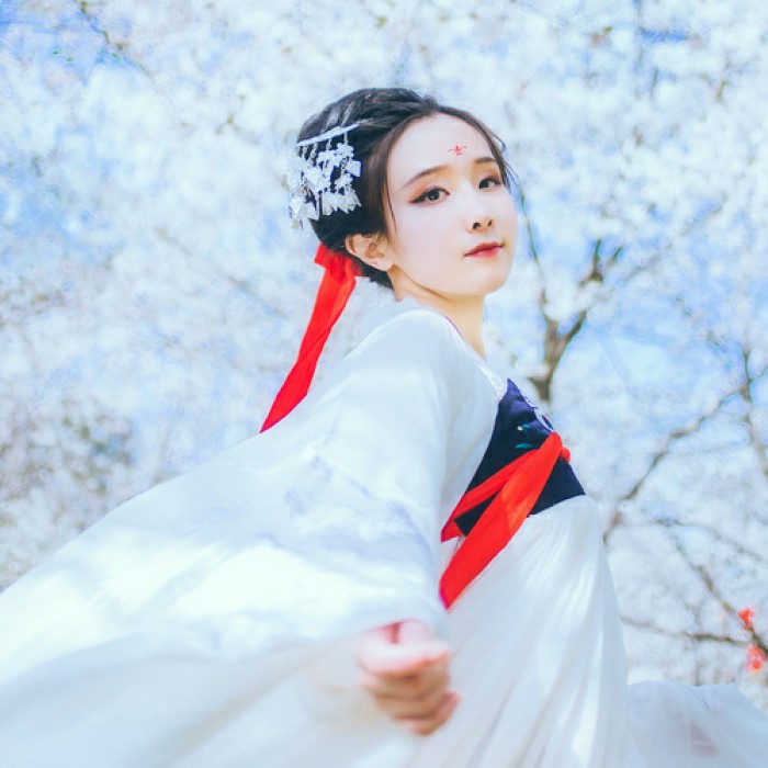 花容月貌古風(fēng)女子頭像，秀雅家佳樂文學(xué)qq頭像