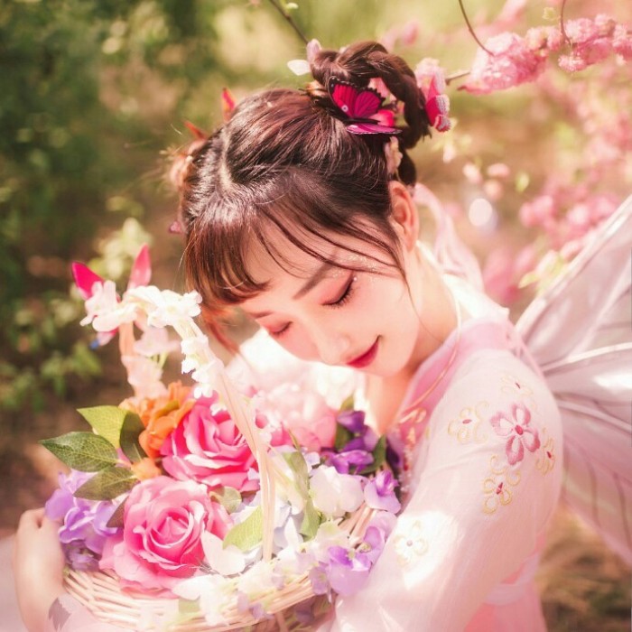 美艷古裝女子古風頭像，沉魚落雁之姿