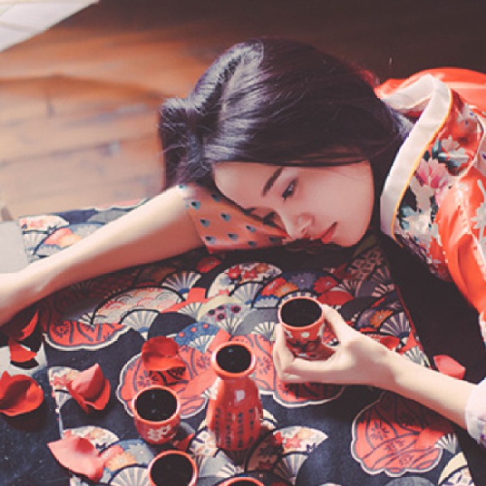 古裝水靈清秀女生頭像，唯美古風頭像