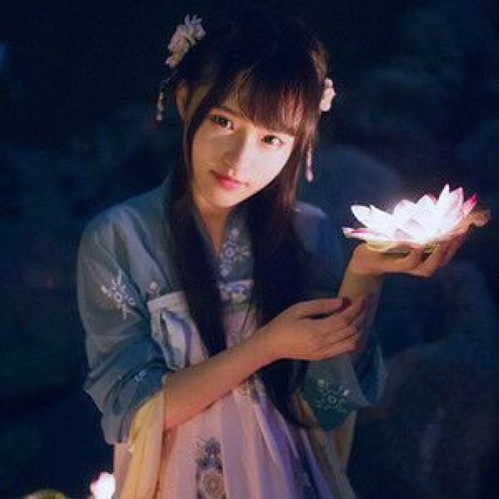 古裝水靈清秀女生頭像，唯美古風頭像