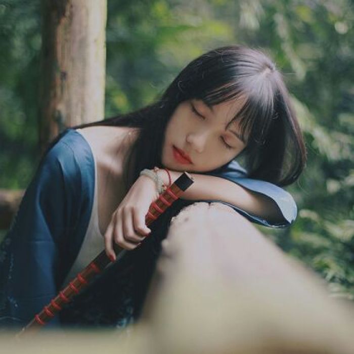 古裝水靈清秀女生頭像，唯美古風頭像