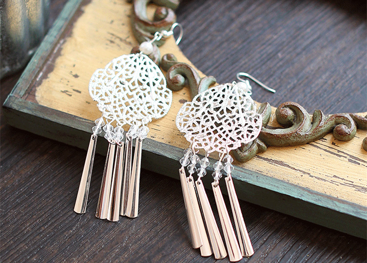 家佳樂文學(xué)銀白色步搖，新文藝復(fù)古發(fā)簪