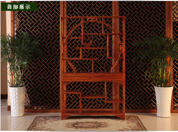 明清仿古實(shí)木博古架，多寶格成列架1.2米