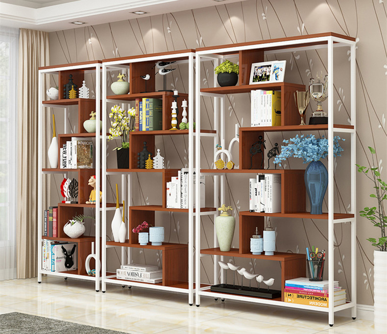 簡(jiǎn)約中式博古架隔斷多寶閣，古董架書架奇石架