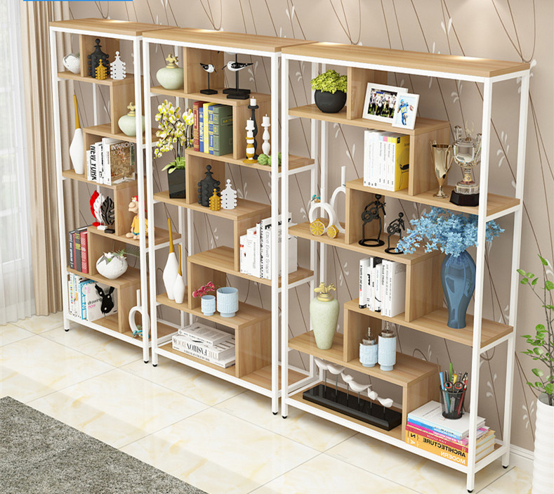 簡(jiǎn)約中式博古架隔斷多寶閣，古董架書架奇石架