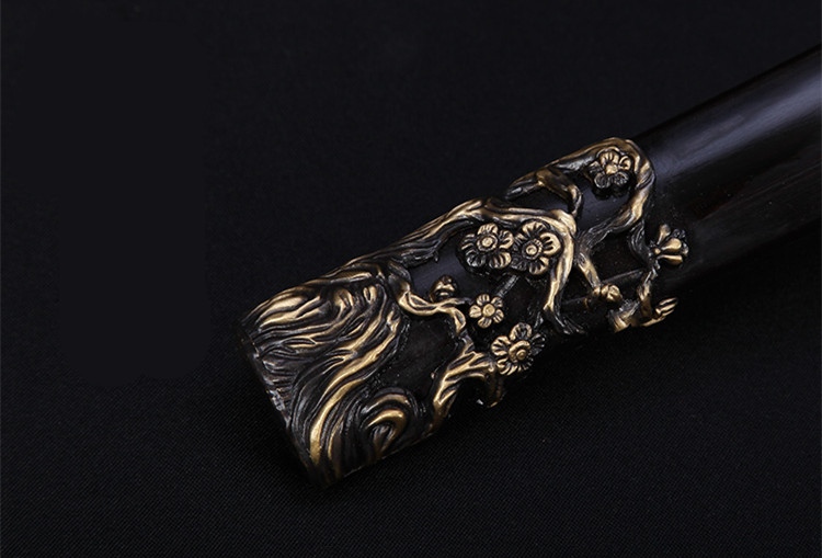 正宗寶劍銅裝乾隆佩劍，花紋鋼君子寶劍