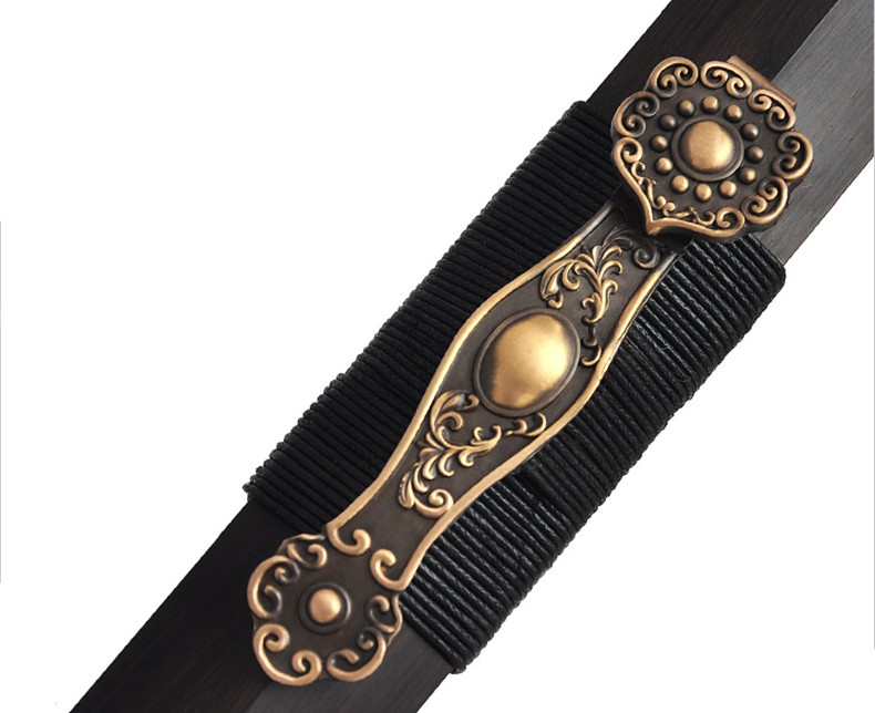 八面漢劍花紋鋼長劍，如意刀劍兵器