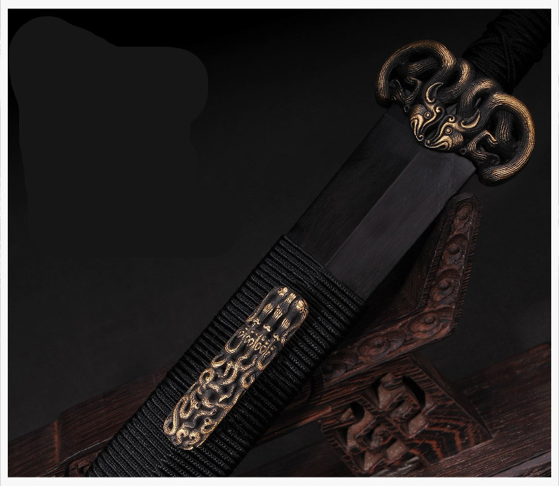 櫑具劍八面漢劍花紋鋼長款，蓬勃生機(jī)有力量