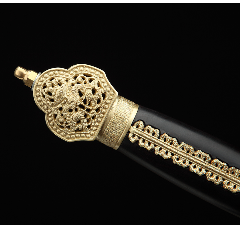 明朝御制大永樂劍，手工寶劍花紋鋼劍