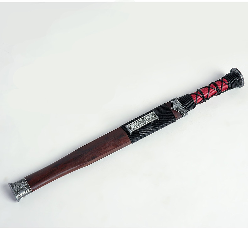 漢代短劍質(zhì)樸簡約兵器，家佳樂文學工藝品寶劍